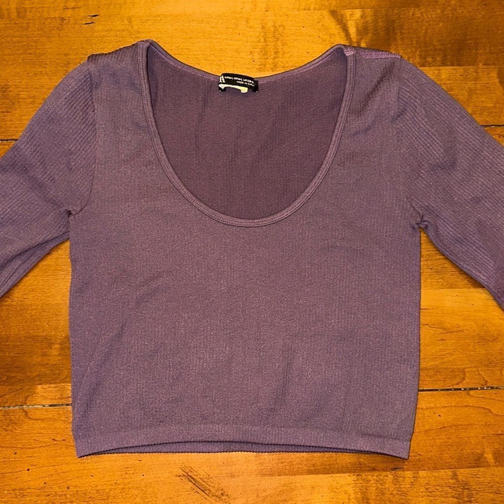 Zara ribbed long sleeve